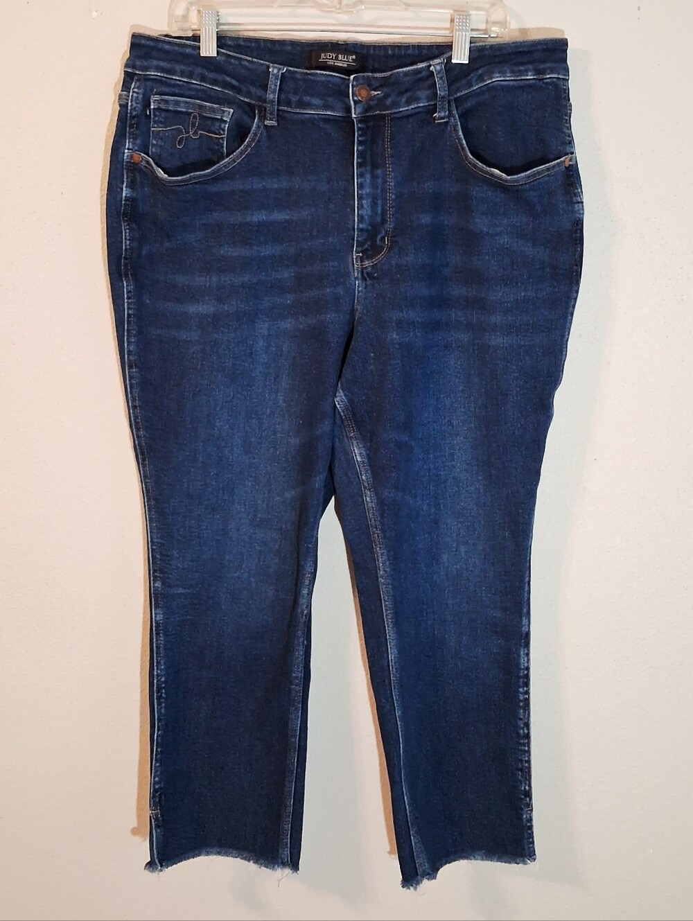 Judy Blue Indigo Cropped Straight Size 20W